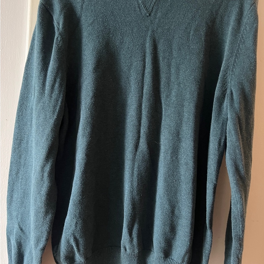 Merona Men's V-Neck Sweater in Teal